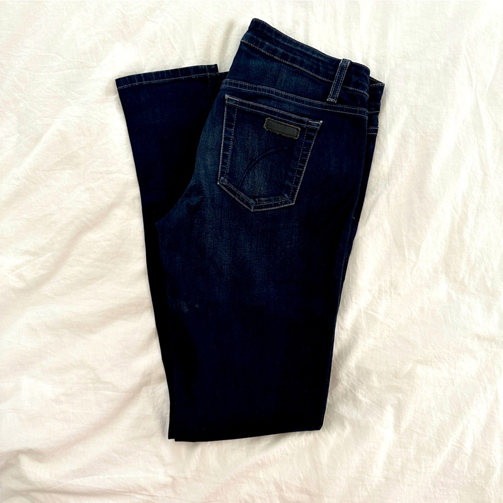 Joe’s Jeans - skinny dark blue wash